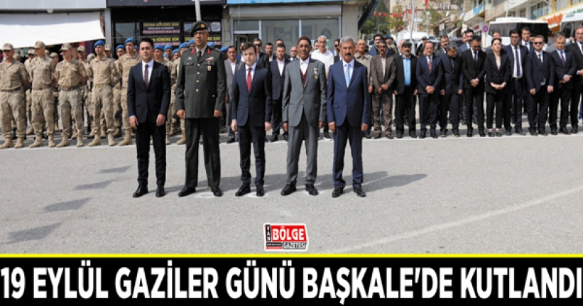 19 Eylül Gaziler Günü Başkale'de kutlandı