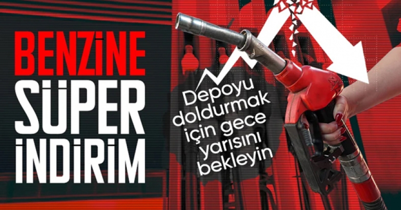 Benzine büyük indirim geliyor