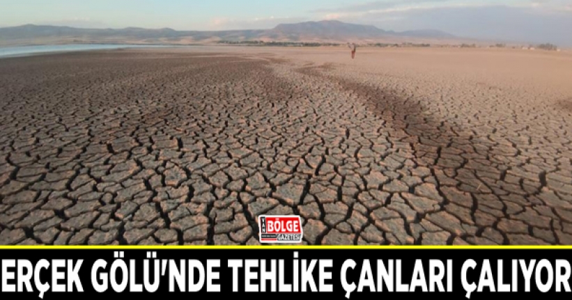 Erçek Gölü'nde tehlike çanları çalıyor