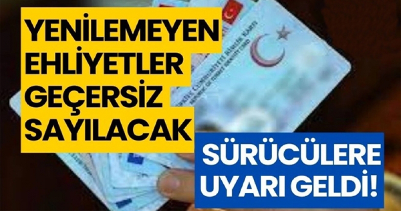 Eski tip sürücü belgeleri tarihe karışıyor