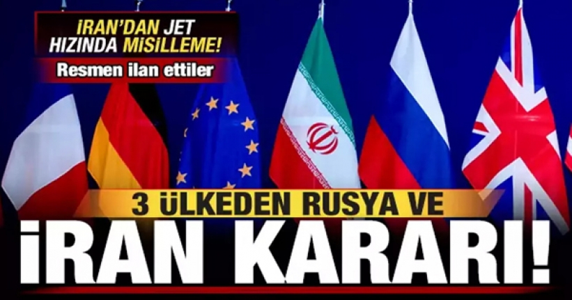 İran ve Rusya kararı! Resmen ilan ettiler!