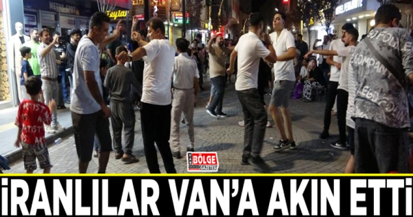 İranlılar Van’a akın etti