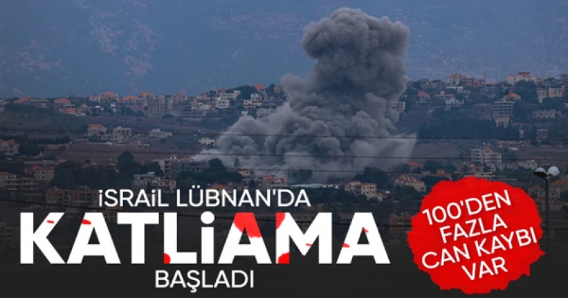 İsrail Lübnan'da katliama başladı