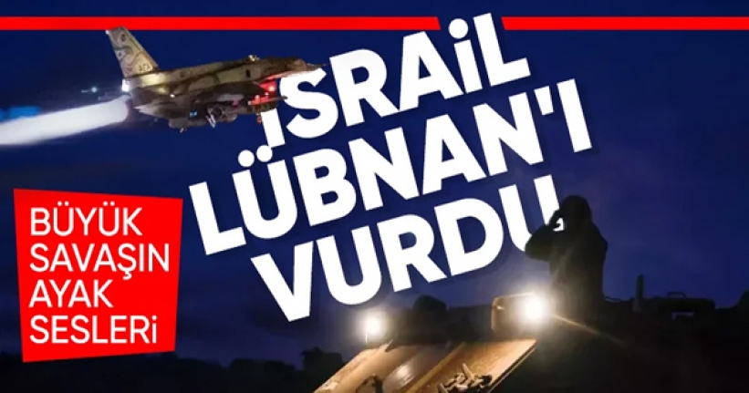 İsrail tüm gece Lübnan'daki Hizbullah hedeflerini vurdu