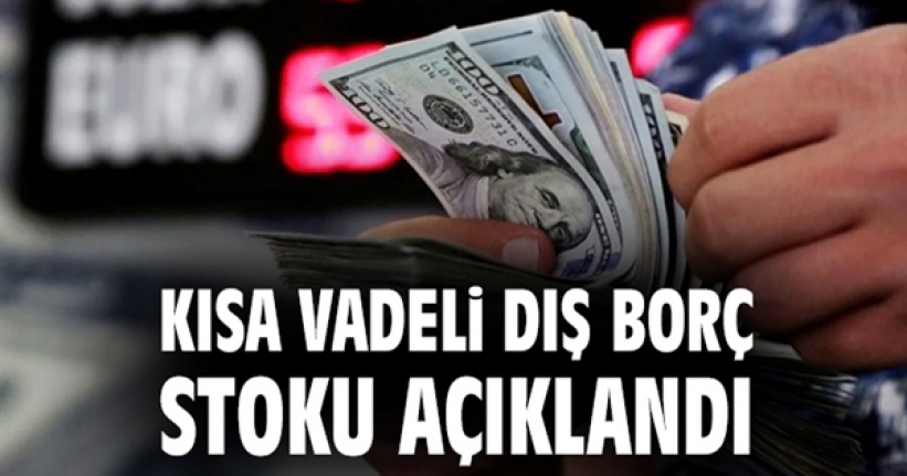 Kısa vadeli dış borç stoku, Temmuz ayında 176,1 milyar dolar oldu