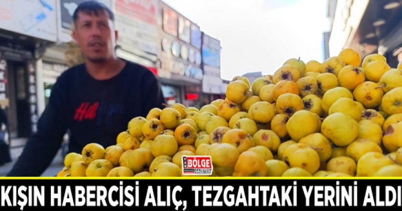 Kışın habercisi alıç, tezgahtaki yerini aldı