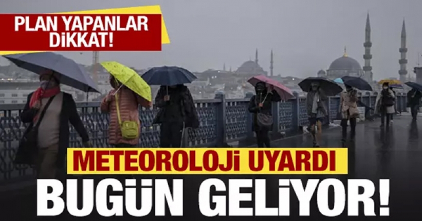 Meteoroloji'den hava durumu uyarısı