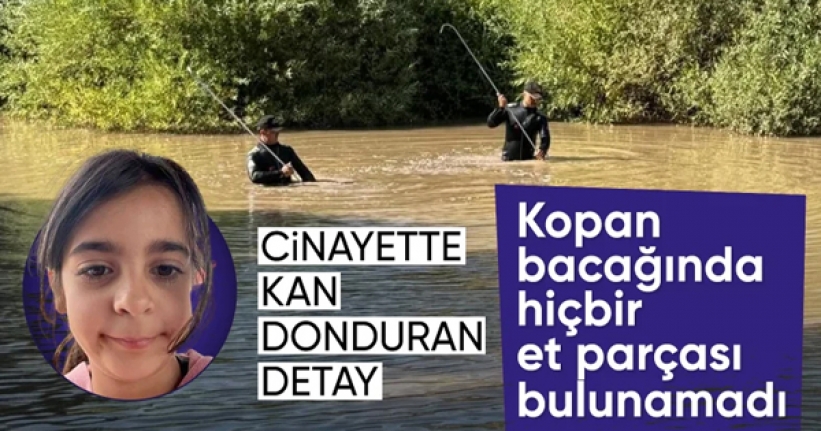 Narin cinayetinde kopan bacağa ilişkin yeni kan donduran detay