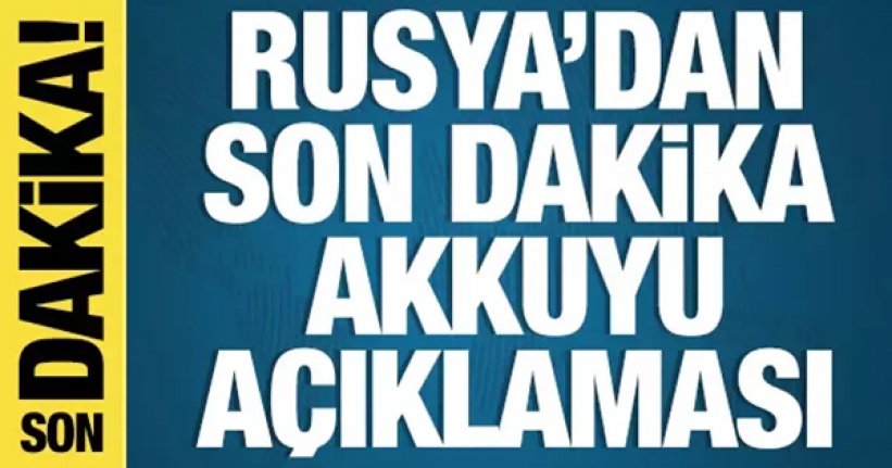 Rusya'dan  Akkuyu açıklaması: 'Sorun tamamen çözüldü'