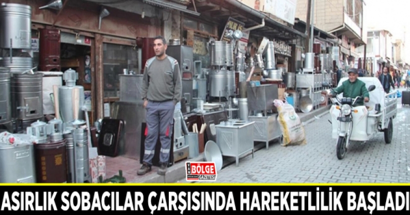 Sobacılar çarşısında hareketlilik başladı