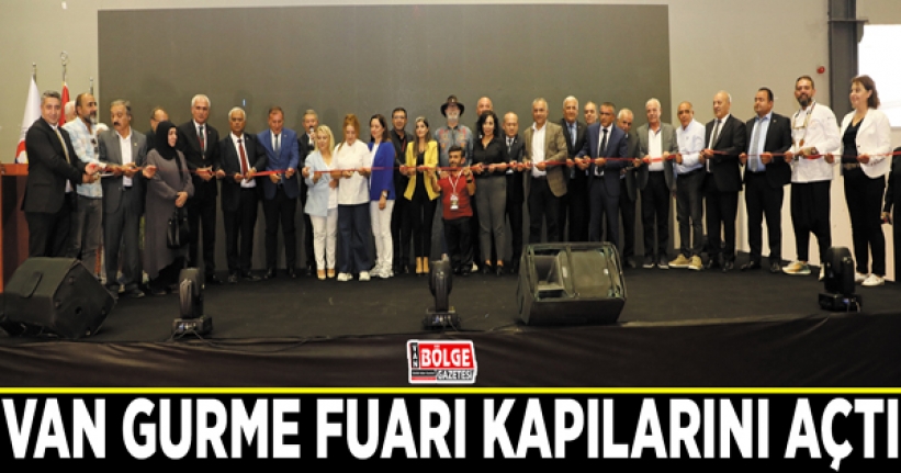 Van Gurme Fuarı kapılarını açtı