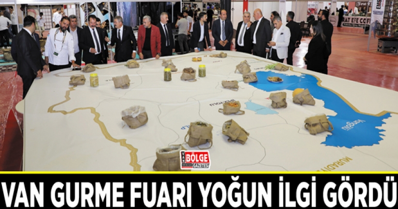 Van Gurme Fuarı yoğun ilgi gördü