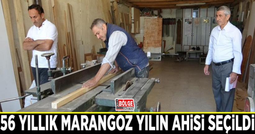 Van’da 56 yıllık marangoz yılın ahisi seçildi