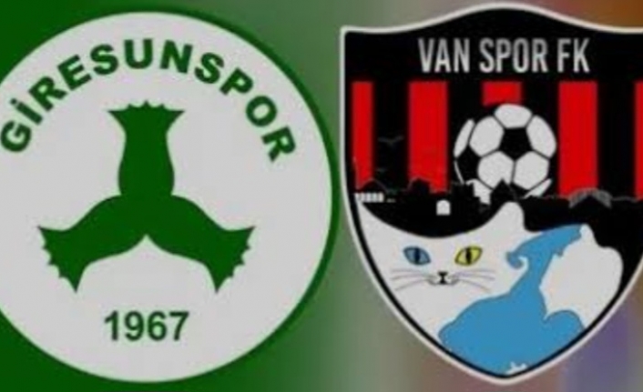 Vanspor, Giresunspor'la yenişemedi:1-1