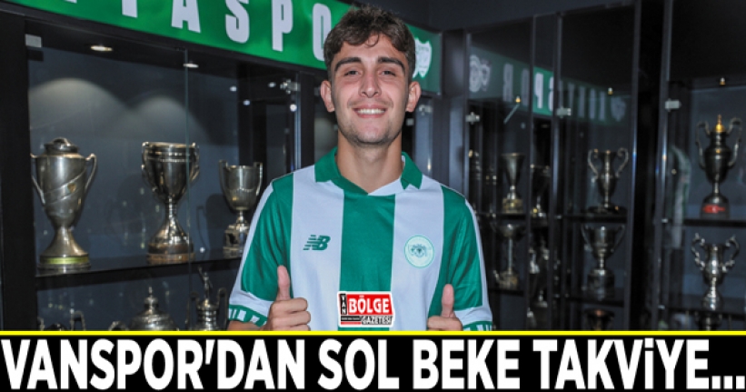 Vanspor'dan sol beke takviye…