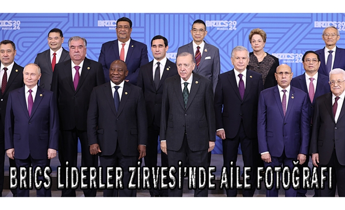 BRICS Liderler Zirvesi’nde aile fotoğrafı...