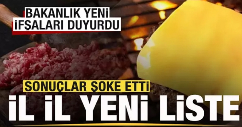 Et, kaşar ve zeytinyağında şoke eden sonuçlar!