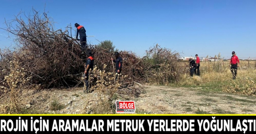 Rojin için aramalar metruk yerlerde yoğunlaştı