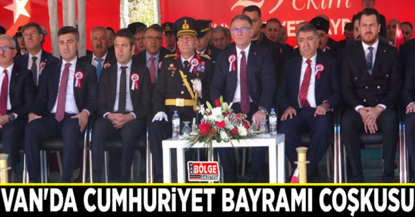 Van'da Cumhuriyet Bayramı coşkusu