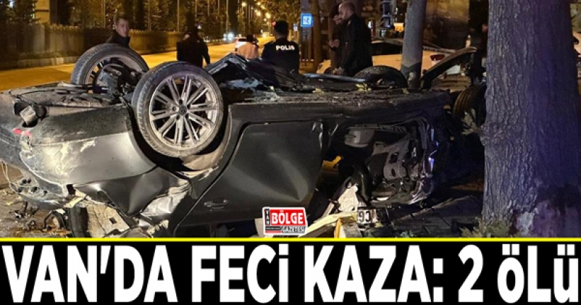 Van'da feci kaza: 2 ölü