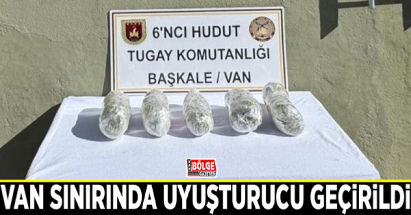 Van sınırında 3 kilo 786 gram uyuşturucu geçirildi