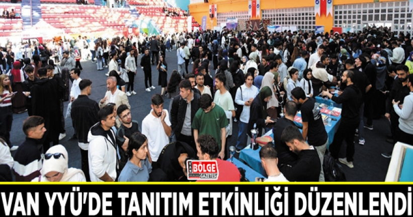 Van YYÜ'de tanıtım etkinliği düzenlendi