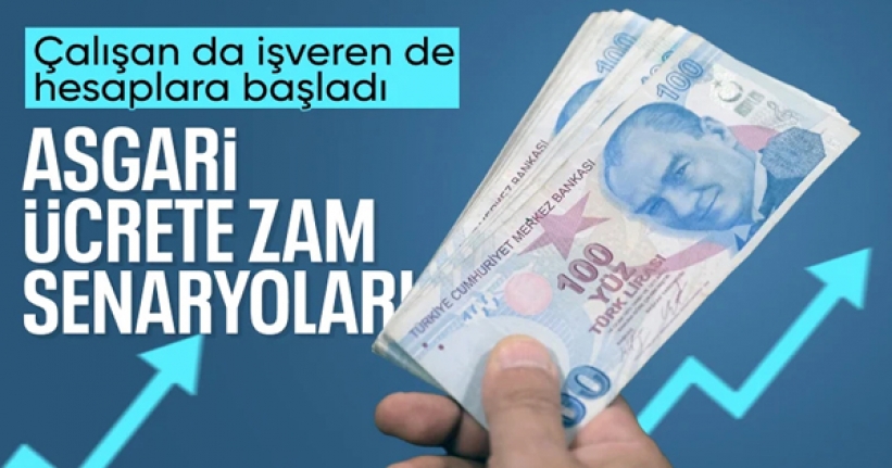 Asgari ücrette zam senaryoları