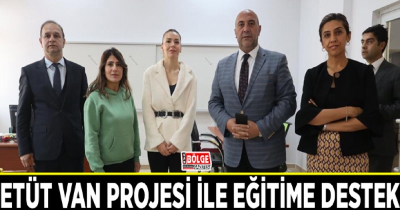 Etüt Van Projesi ile eğitime destek