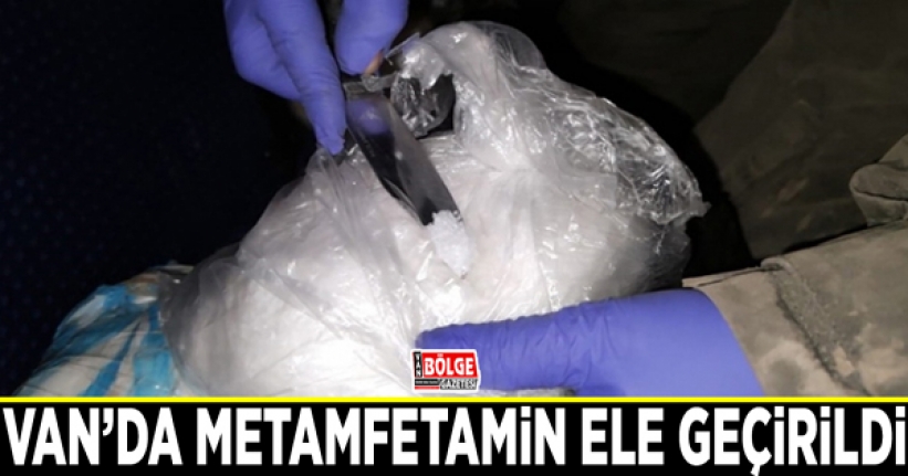 Van’da metamfetamin ele geçirildi