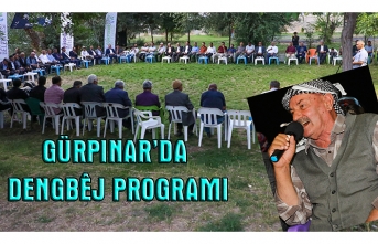 Gürpınar'da dengbêj programları yeniden başladı