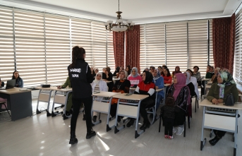 Vanlı annelere uyuşturucu ile mücadele semineri