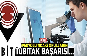 İpekyolu'ndaki okulların TÜBİTAK başarısı...