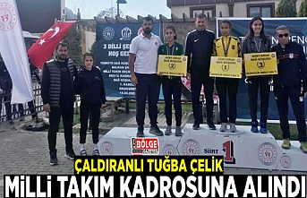 Çaldıranlı Tuğba Çelik, milli takım kadrosuna alındı