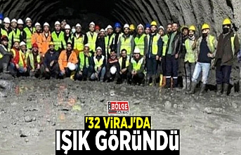 Güzeldere Tüneli’nde ışık göründü