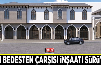 Van Bedesten Çarşısı inşaatı sürüyor