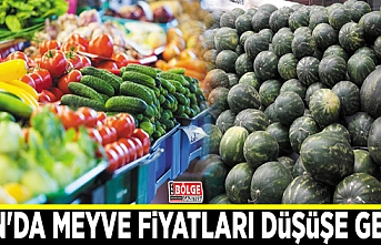 Van'da meyve fiyatları düşüşe geçti