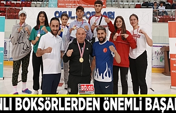 Vanlı boksörlerden önemli başarı…