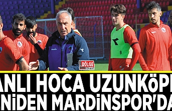 Vanlı Hoca Uzunköprü, yeniden Mardinspor'da...