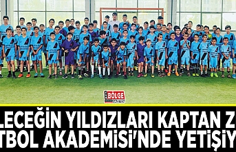 Geleceğin yıldızları Kaptan Zeki Futbol Akademisi'nde yetişiyor