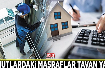 Konutlardaki masraflar tavan yaptı