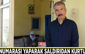 Ölü numarası yaparak saldırıdan kurtuldu