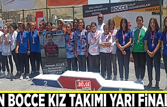 Van Bocce Kız Takımı yarı finalde