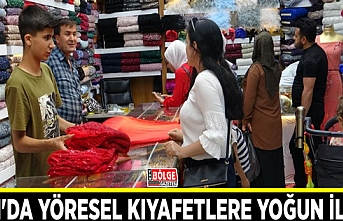 Van'da yöresel kıyafetlere yoğun ilgi...