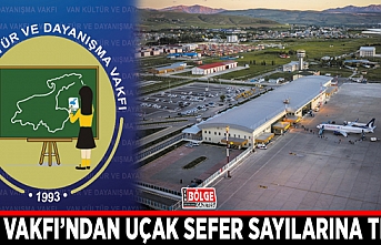 Van Vakfı’ndan uçak sefer sayılarına tepki