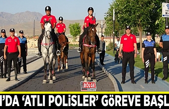 Van’da ‘atlı polisler’ göreve başladı