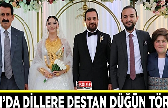 Van’da dillere destan düğün töreni