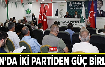 Van’da iki partiden güç birliği