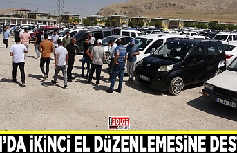 Van’da ikinci el düzenlemesine tam destek