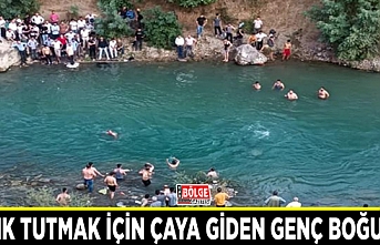 Balık tutmak için çaya giden genç boğuldu