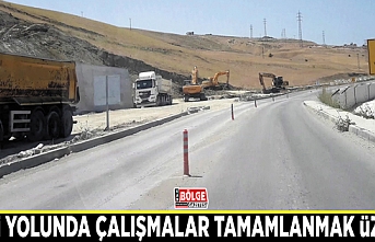 TOKİ yolunda çalışmalar tamamlanmak üzere